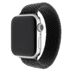 Remienok FIXED Nylon Strap na Apple Watch 38/40/41 mm, velikost S (FIXENST-436-S-BK) čierny Natahovací řemínek FIXED Nylon Strap vyrobený z pleteného 