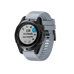 Szilikon karpánt Tactical QuickFit  Garmin Fenix 5 és 6, grey