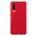 Eredeti tok Silicone Case Huawei P30, Red