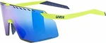 UVEX Pace Stage CV Yellow Mat/Mirror Blue Fahrradbrille