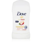 Dove Go Fresh Apple & White Tea tuhý antiperspirant s 48hodinovým účinkem 40 ml