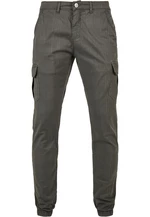 AOP Glencheck Cargo Jog Pants tmavě šedé