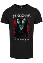 Alice Cooper Paranormal Splatter Adult Black Tee černé