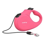 Reedog Senza Basic Automatik Rollleine XS 8kg / 3m Strang/ rosa