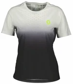 Scott RC Run SS Womens White/Yellow L Laufshirt mit Kurzarm