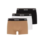 HUGO BOSS Three Pack Of Trunks With Logo Stretch-Cotton