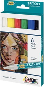 Kreul Triton Acrylic Marker Mezcla 6 pcs Marcador