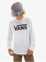 White Boys Long Sleeve T-Shirt VANS - Boys