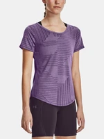 T-Shirt Under Armour Streaker Deco Diamond SS-PPL - Women