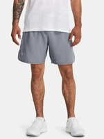 Světle šedé sportovní kraťasy Under Armour LAUNCH ELITE 2in1 7'' SHORT