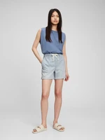 GAP Striped Denim Shorts - Women