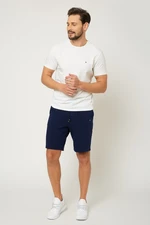 Lumide Man's Shorts LU19 Navy Blue