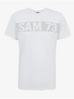 SAM73 White Men's T-Shirt SAM 73 Barry - Men