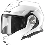 Výklopná moto přilba LS2 FF901 Advant X Solid White P/J  M (57-58)