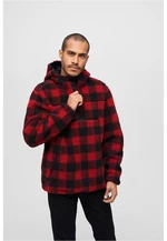 Teddyfleece Worker Pullover Jacket Red/Black