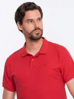 Ombre Men's pique knit polo shirt