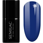 Semilac UV Hybrid X-Mass gélový lak na nechty odtieň 308 Festive Blue 7 ml