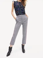 Tommy Hilfiger Nohavice - FAUNA SLIM PANT sivé