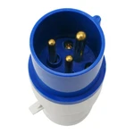 NEW Blue AC220V-250V 16 AMP 3 Pin Industrial Site Plug & Sockets IP44 2P+E Male/Female Industry Electrical Socket