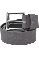 Suede Leather Imitation Belt gray