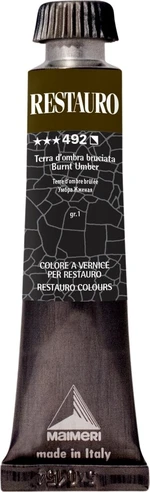 Maimeri Varnish Restauro Restaurační barva Burnt Umber 492 20 ml 1 ks