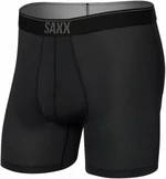 SAXX Quest Boxer Brief Black II S Fitness spodní prádlo