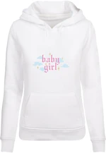 Women's Baby Girl Hoody white