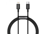 Datový kabel Baseus Superior Series Fast Charging Data Cable Type-C to iP PD 20W, 1m, černá