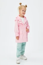 Koton Baby Girl Pink Coat