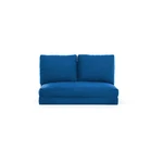 Niebieska rozkładana sofa 120 cm Taida – Balcab Home