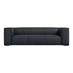 Ciemnoniebieska skórzana sofa 227 cm Madame – Windsor & Co Sofas