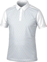 Galvin Green Mio Mens Polo Shirt Grey/White L Camiseta polo