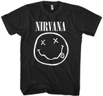 Nirvana T-Shirt White Smiley Black XL