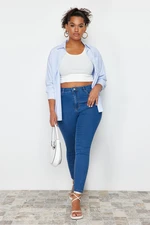 Trendyol Curve Light Blue Extra Flexible Skinny Jeans