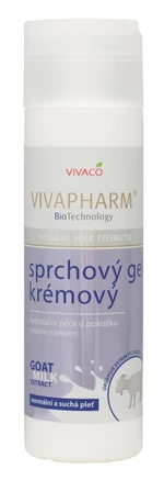 Vivapharm Sprchový gél krémový s kozím mliekom 200 ml