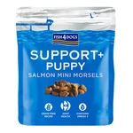 FISH4DOGS Support+ Puppy, Pamlsky pro štěňátka na podporu zdraví kloubů s kousky lososa 150 g