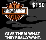 Harley-Davidson $150 Gift Card US