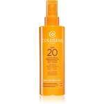 Collistar Smart Sun Protection Tanning Moisturizing Milk Spray SPF 20 ochranné mlieko v spreji SPF 20 200 ml