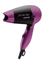 Cestovný fén na vlasy Sencor SHD 6400V - 850 W, fialovo-čierny + darček zadarmo