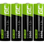 Green Cell HR6 tužkový akumulátor typu AA  Ni-MH 2600 mAh 1.2 V 4 ks