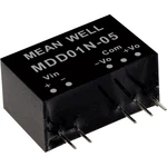 Mean Well MDD01N-12 DC / DC menič napätia, modul   42 mA 1 W Počet výstupov: 2 x