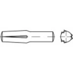 Ryhované kolíky TOOLCRAFT DIN 1474 (Ø xd) 6 mm x 70 mm 100 ks