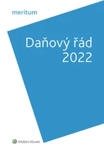 meritum Daňový řád 2022 - Lenka Hrstková Dubšeková - e-kniha