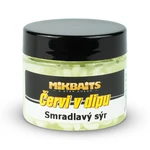 Mikbaits červi v dipu 50 ml - smradlavý sýr