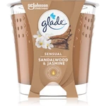 GLADE Sensual Sandalwood & Jasmine vonná svíčka 129 g