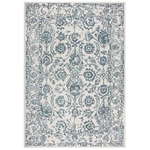 Kusový koberec Wool Loop Yasmin Ivory/Blue-120x170