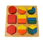 Montessori Geometrický tác