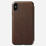 Nomad Tok Rugged FolioiPhone XS Max - Rustic Brown Leather