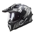 Enduro helma LS2 MX701 Explorer Atlantis  Matt Titanium  L (59-60)