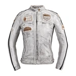 Dámská kožená moto bunda W-TEC Sheawen Lady White New  bílá  M